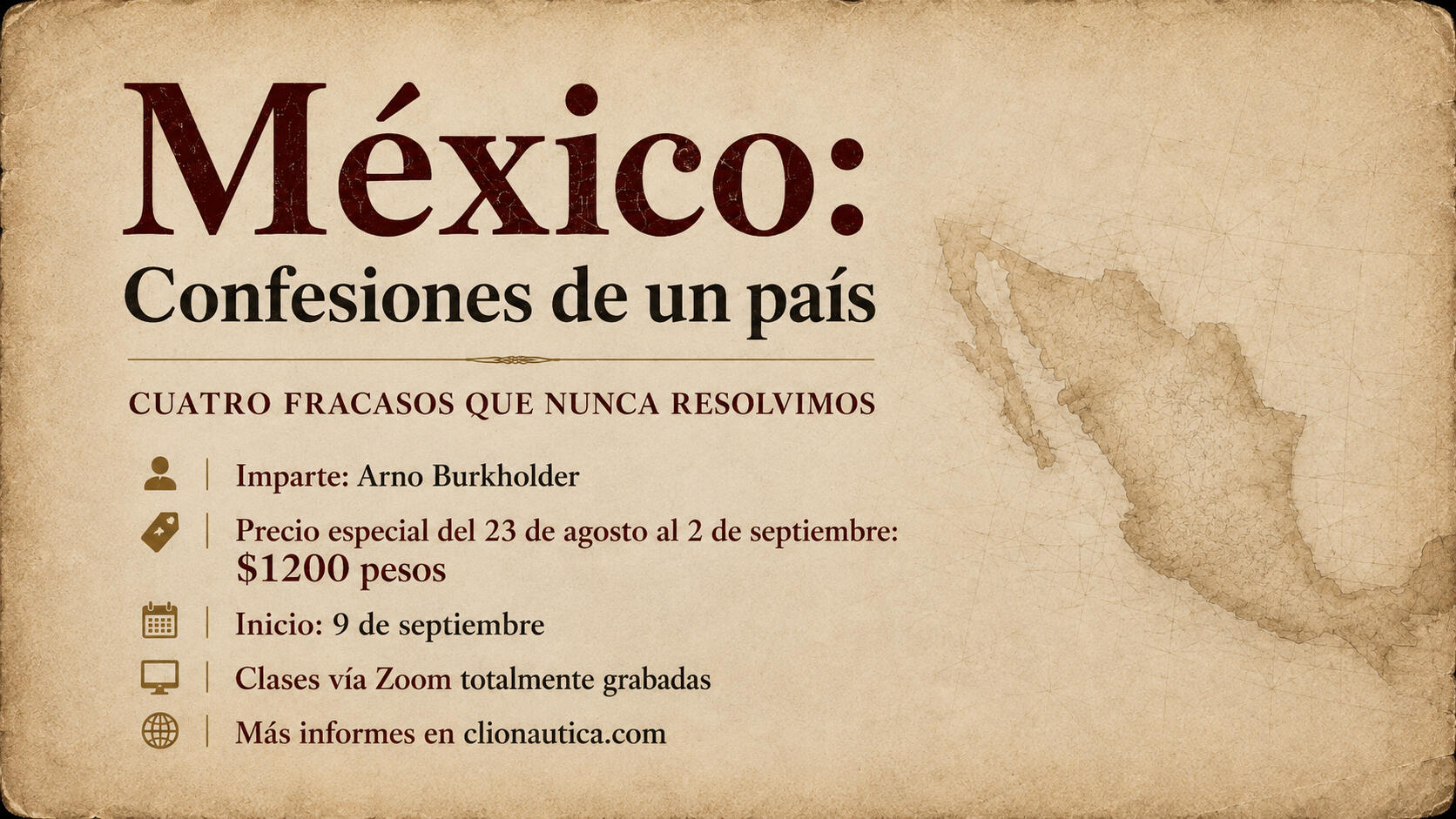 MÉXICO: CONFESIONES DE UN PAÍS México tiene cuatro problemas históricos que no ha podido resolver: el control de su territorio, sus relaciones con el exterior, la aplicación de la ley y la desaparición de la pobreza. ¿Por qué no lo ha conseguido y a quién le conviene que sigan existiend